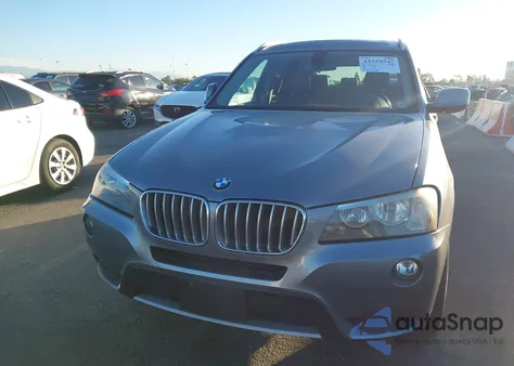 2013 BMW X3 xDrive28I из США, поврежденный, VIN 5UXWX9C57D0A26779